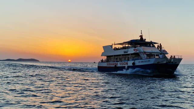 San Antonio to Es Vedrà Boat Trip - Sunset