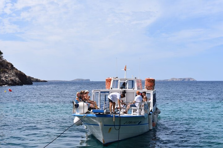 San Antonio - Cala Salada ferry boat 1